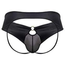 CandyMan Jockstrap fin Wushi Noir